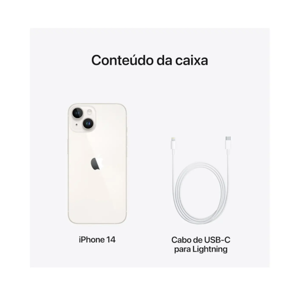 Nome do produto de Apple iPhone 14 128GB Estelar 6,1” 12MP iOS 5G com título em duas linhas-10aee89d-11e6-4109-8ddc-8b6fab6ad4da